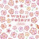 写ネイル 水彩 桜 WCSA-001