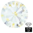 プレシオサ SS29 Vカットホワイトオパール 12P