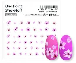 写ネイル ワンポント 桜B OPS-021