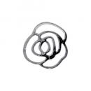 KiraNail 超薄型メタルカメリアパーツ シルバー 10P