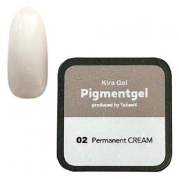 KiraNail Pigmentgel 02 パーマネントクリーム