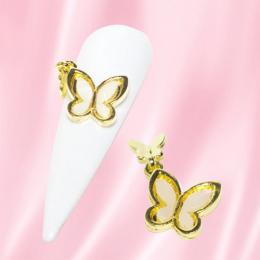 セレクション 3Dバタフライチャーム 2P