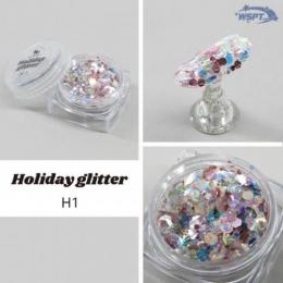 WSPT ホリデーグリッター 6色セット
