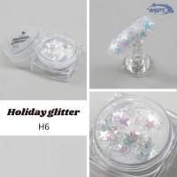 WSPT ホリデーグリッター 6色セット