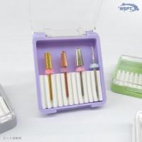 WSPT ビットケース11 フタ付きビットケース ブルー