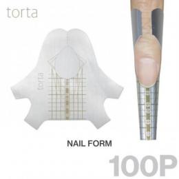torta ネイルフォーム 100枚