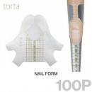 torta ネイルフォーム 100枚