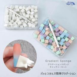 WSPT グラデーションスポンジ&キャッチャーセット ホワイト