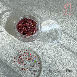MATIERE マイクロハートホログラム ピンク