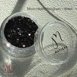 MATIERE マイクロハートホログラム ブラック