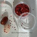 MATIERE マイクロハートホログラム レッド