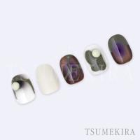 ツメキラ チークカラー ブラックXパープル NN-HIT-004