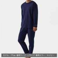 +ベネクス8610 コンフォートPセットUPメンズ ネイビー M