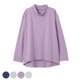 +ベネクス8671 CTハイネック長袖レディースラベンダーF