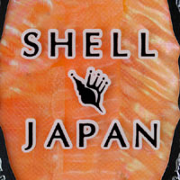 SHELL JAPAN MX-6カーネリアンオレンジ 40X70mm