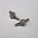 カロンオリジナル リング シルバー スクエアクリスタル 2P