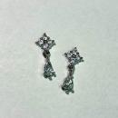 カロンオリジナル ドロップクリスタル チャーム付 SV 2P