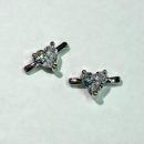 カロンオリジナル リング シルバー ハートクリスタル 2P