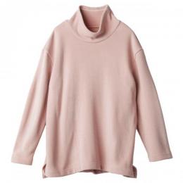 +ベネクス8453 CHオフタートルネック レディース ピンク F