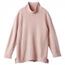 +ベネクス8453 CHオフタートルネック レディース ピンク F