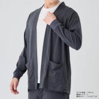 +ベネクス8501RDロングカーディガン メンズブラックL