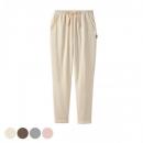 +ベネクス8455 CHロングTパンツレディース アイボリーL