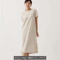 +ベネクス8554RDショートスリーブワンピースベージュL