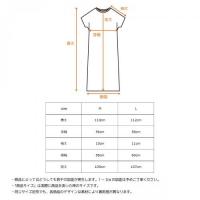 +ベネクス8554RDショートスリーブワンピースベージュL