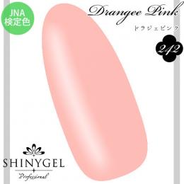 シャイニージェル カラー4g ドラジェピンク 242