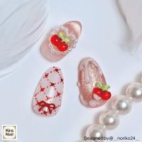 KiraNail ぷっくりチェリー 5P