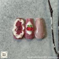 KiraNail ぷっくりチェリー 5P