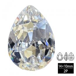 プレシオサ バロックペア 14×10 クリスタル 2P