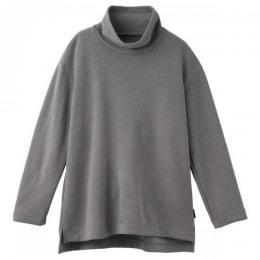 +ベネクス8453 CHオフタートルネックレディース SグレーF