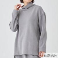 +ベネクス8453 CHオフタートルネックレディース SグレーF