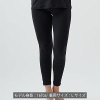 +ベネクス 6736 リフレッシュレギンス+レディス ブラックL