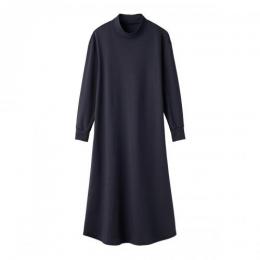 +ベネクス8673 コンフォートタッチワンピース ネイビー