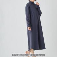 +ベネクス8673 コンフォートタッチワンピース ネイビー