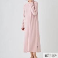 +ベネクス 8452CHオフタートルネックワンピレディスピンクF