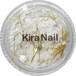 KiraNail HOLOGRAM さくら花びら ホワイト