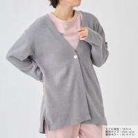 +ベネクス8454Cヒートカーディガンレディース Sグレー F