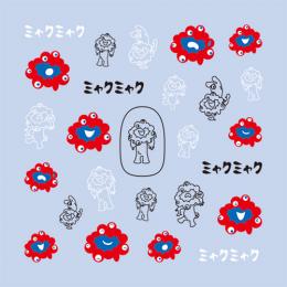 ツメキラ 2025大阪・関西万博 ミャクミャクネイルシール2