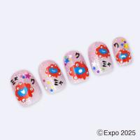 ツメキラ 2025大阪・関西万博 ミャクミャクネイルシール2