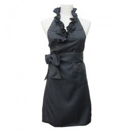 ネイルガーデン フリルエプロン ブラック TO-89