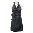 ネイルガーデン フリルエプロン ブラック TO-89