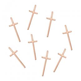 BonnailXRie thin cross -pinkgold-