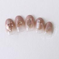 BonnailXRie thin cross -pinkgold-