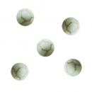 BonnailルXRie マルマーブル オペークターコイズ 4mm