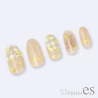 ツメキラes 小花 イエロー ES-SFL-005