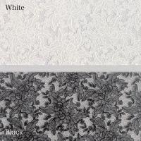 KiraNail ネイルステッカー エレガンスレース BK&WH