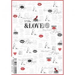 写ネイル &LOVE White CHIHO-002
